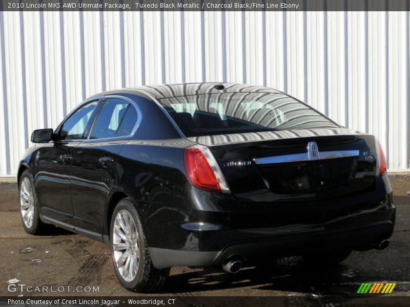 Tuxedo Black Metallic / Charcoal Black/Fine Line Ebony 2010 Lincoln MKS AWD Ultimate Package