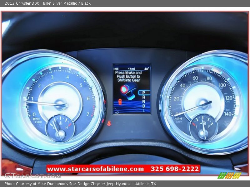 Billet Silver Metallic / Black 2013 Chrysler 300