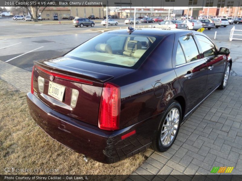 Black Cherry / Cashmere 2010 Cadillac STS 4 V6 AWD