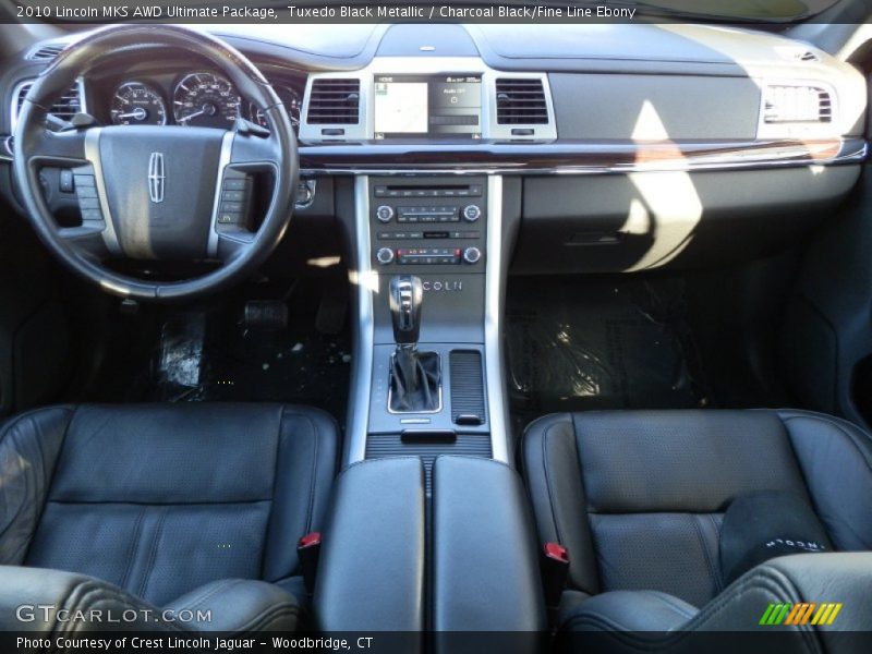 Dashboard of 2010 MKS AWD Ultimate Package