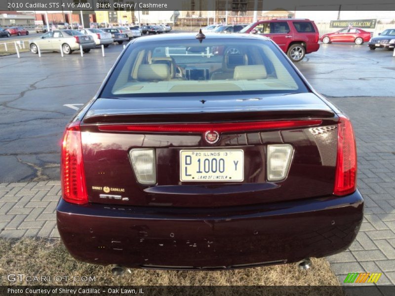 Black Cherry / Cashmere 2010 Cadillac STS 4 V6 AWD