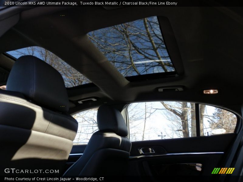 Sunroof of 2010 MKS AWD Ultimate Package