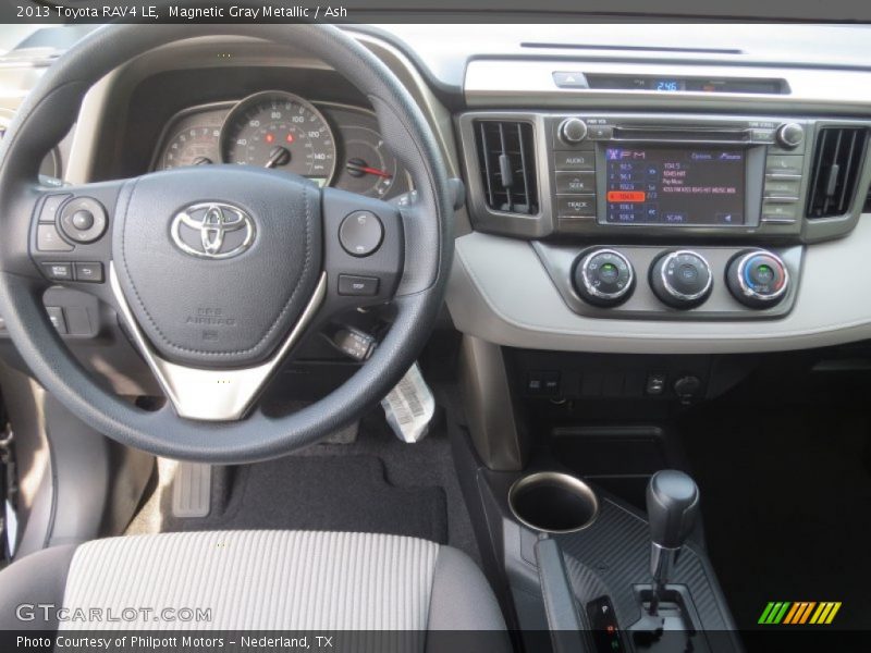 Controls of 2013 RAV4 LE