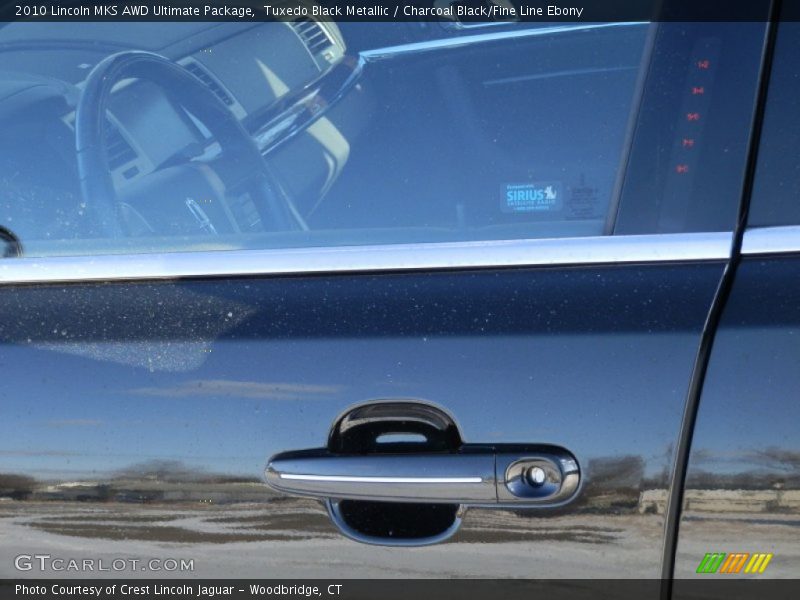 Tuxedo Black Metallic / Charcoal Black/Fine Line Ebony 2010 Lincoln MKS AWD Ultimate Package