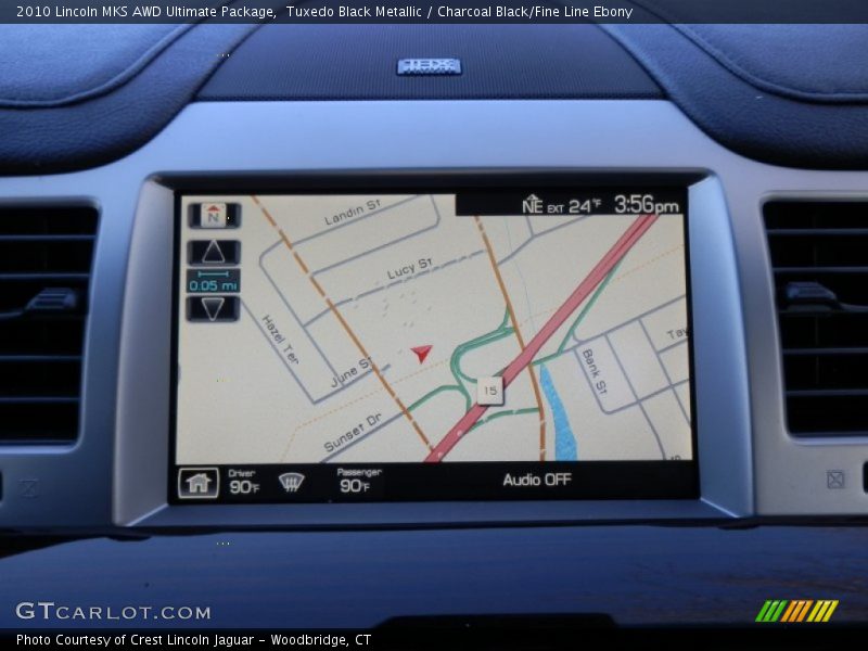 Navigation of 2010 MKS AWD Ultimate Package