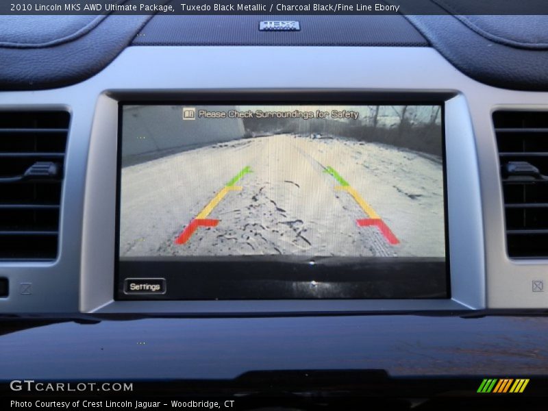 Tuxedo Black Metallic / Charcoal Black/Fine Line Ebony 2010 Lincoln MKS AWD Ultimate Package