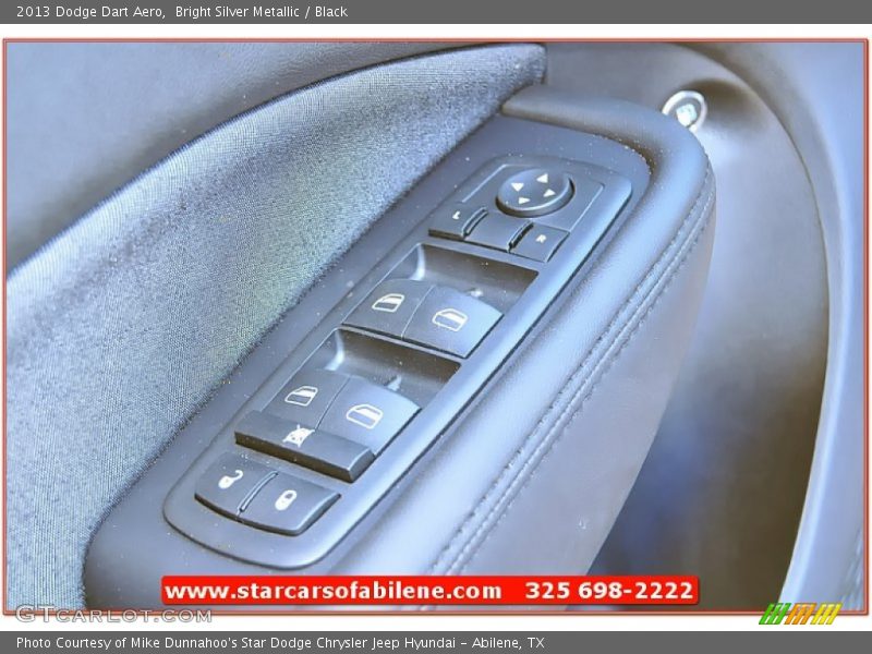 Bright Silver Metallic / Black 2013 Dodge Dart Aero