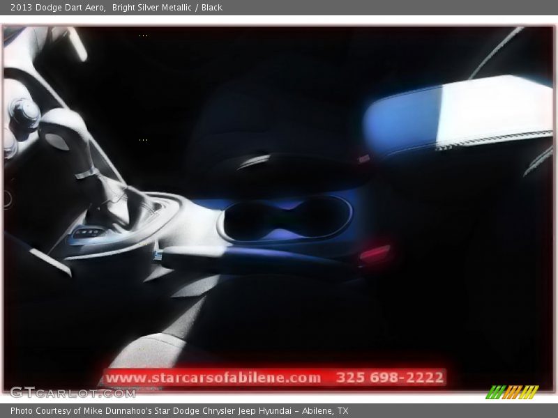 Bright Silver Metallic / Black 2013 Dodge Dart Aero