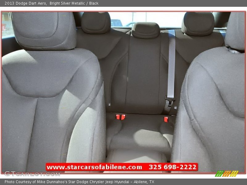 Bright Silver Metallic / Black 2013 Dodge Dart Aero