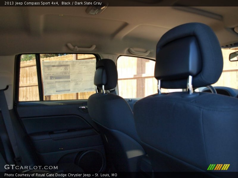 Black / Dark Slate Gray 2013 Jeep Compass Sport 4x4