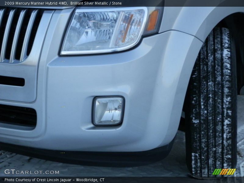Brilliant Silver Metallic / Stone 2009 Mercury Mariner Hybrid 4WD