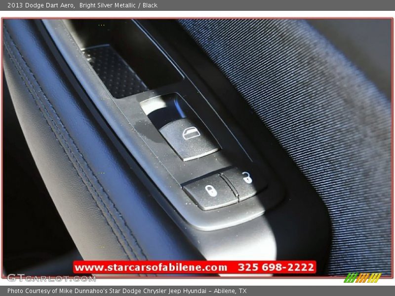 Bright Silver Metallic / Black 2013 Dodge Dart Aero