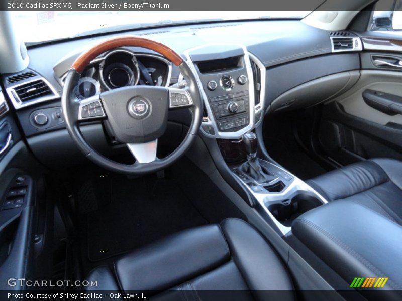Ebony/Titanium Interior - 2010 SRX V6 