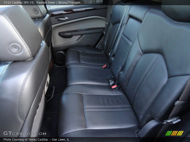 Radiant Silver / Ebony/Titanium 2010 Cadillac SRX V6