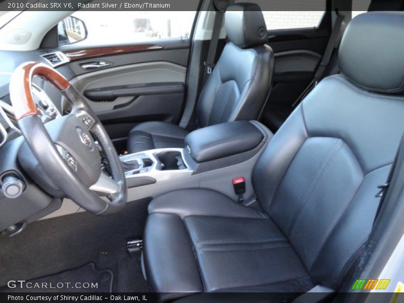 Radiant Silver / Ebony/Titanium 2010 Cadillac SRX V6