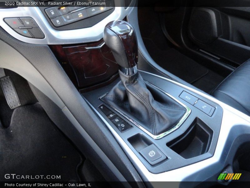Radiant Silver / Ebony/Titanium 2010 Cadillac SRX V6