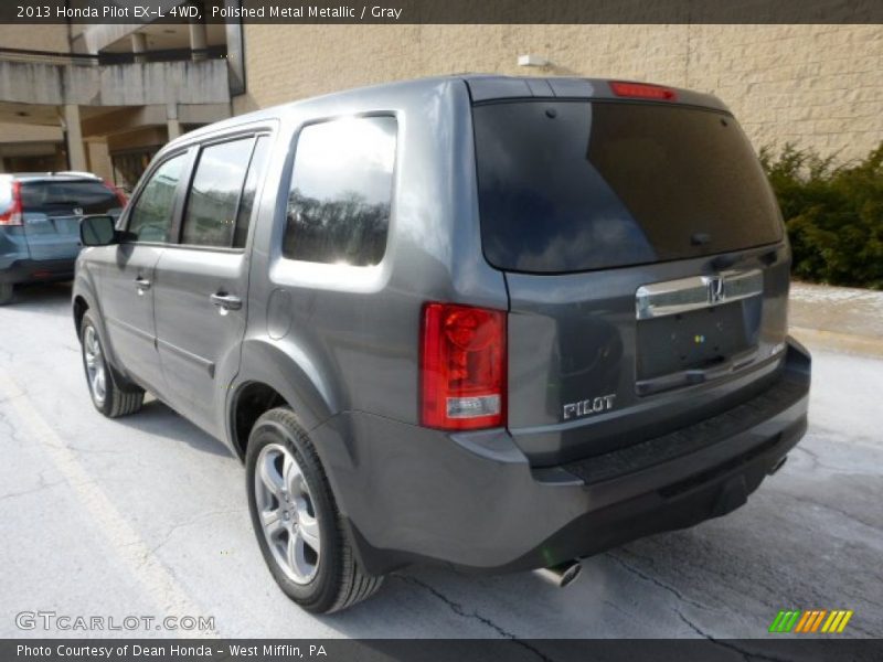 Polished Metal Metallic / Gray 2013 Honda Pilot EX-L 4WD