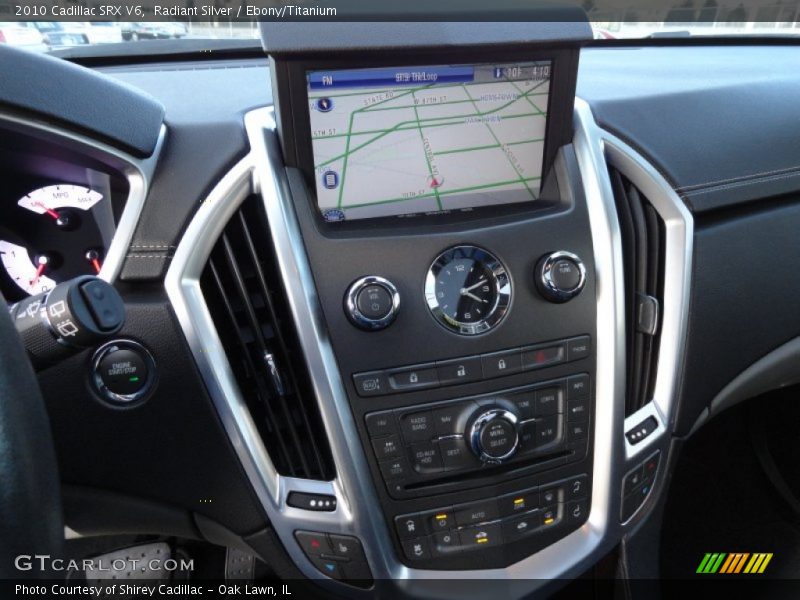 Radiant Silver / Ebony/Titanium 2010 Cadillac SRX V6