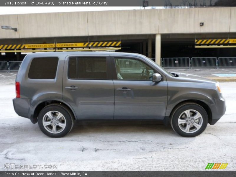 Polished Metal Metallic / Gray 2013 Honda Pilot EX-L 4WD