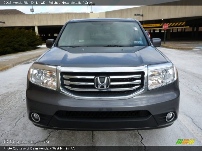Polished Metal Metallic / Gray 2013 Honda Pilot EX-L 4WD