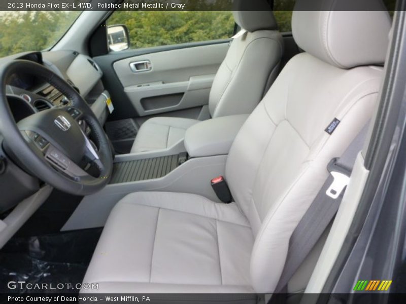 Polished Metal Metallic / Gray 2013 Honda Pilot EX-L 4WD