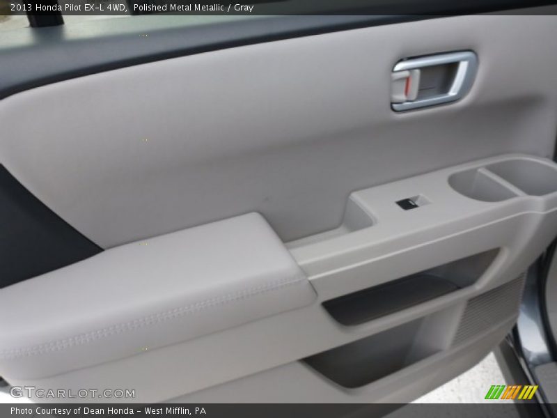 Polished Metal Metallic / Gray 2013 Honda Pilot EX-L 4WD