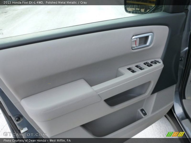 Polished Metal Metallic / Gray 2013 Honda Pilot EX-L 4WD