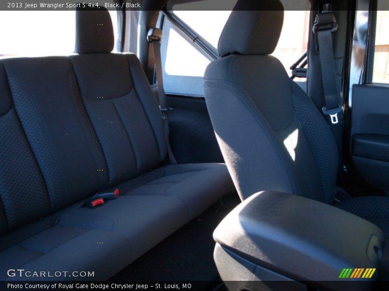 Black / Black 2013 Jeep Wrangler Sport S 4x4