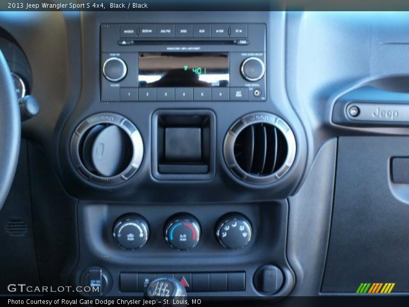 Black / Black 2013 Jeep Wrangler Sport S 4x4