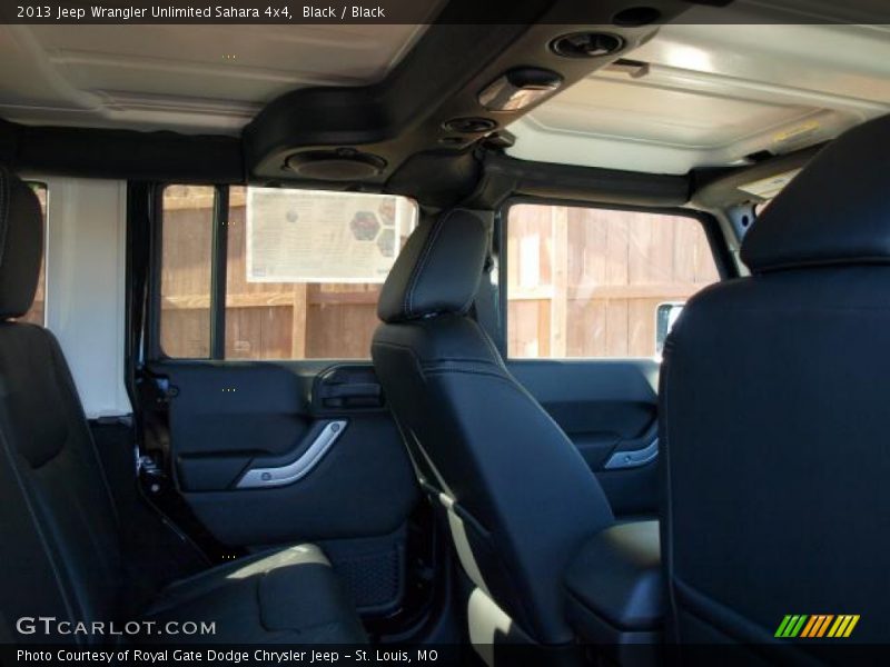 Black / Black 2013 Jeep Wrangler Unlimited Sahara 4x4
