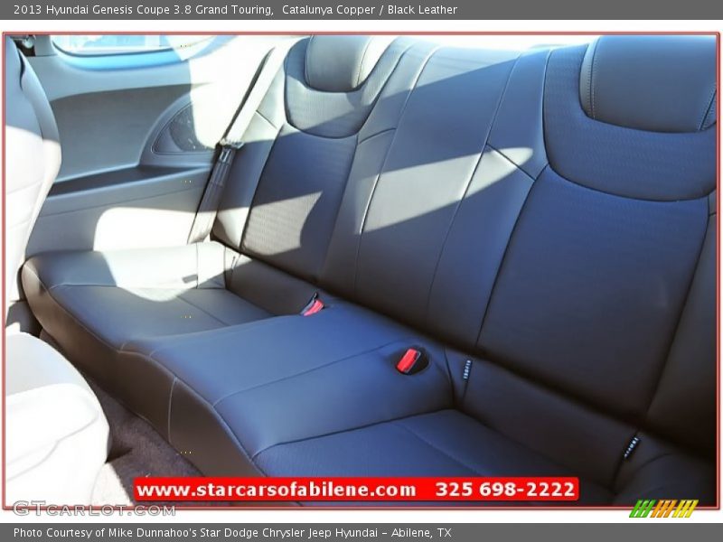 Catalunya Copper / Black Leather 2013 Hyundai Genesis Coupe 3.8 Grand Touring