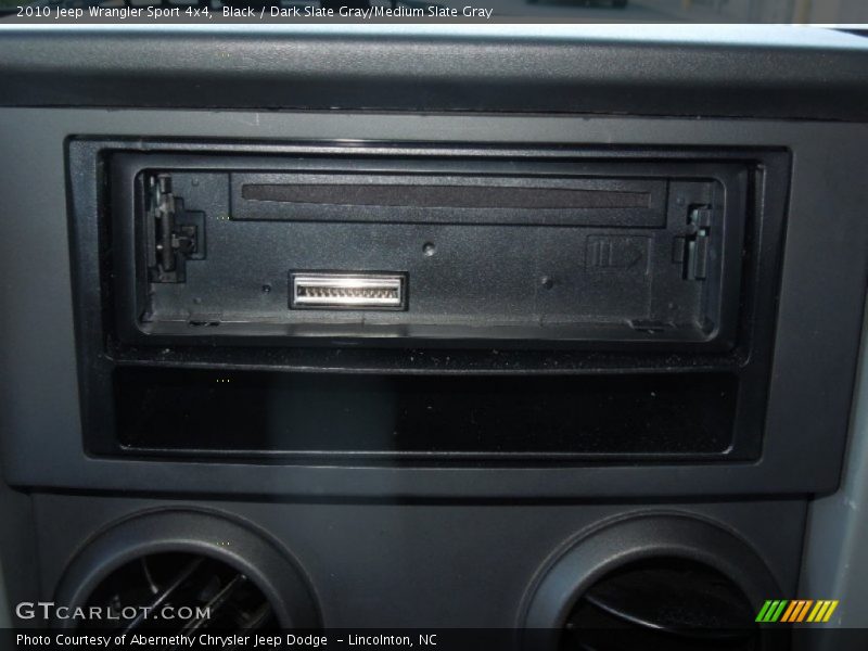Black / Dark Slate Gray/Medium Slate Gray 2010 Jeep Wrangler Sport 4x4