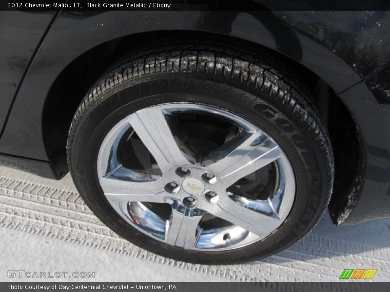 Black Granite Metallic / Ebony 2012 Chevrolet Malibu LT