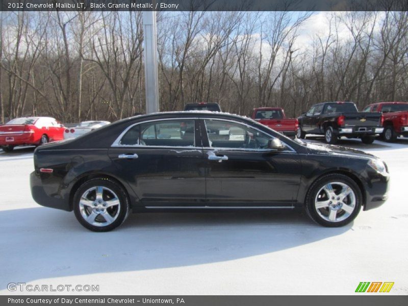 Black Granite Metallic / Ebony 2012 Chevrolet Malibu LT