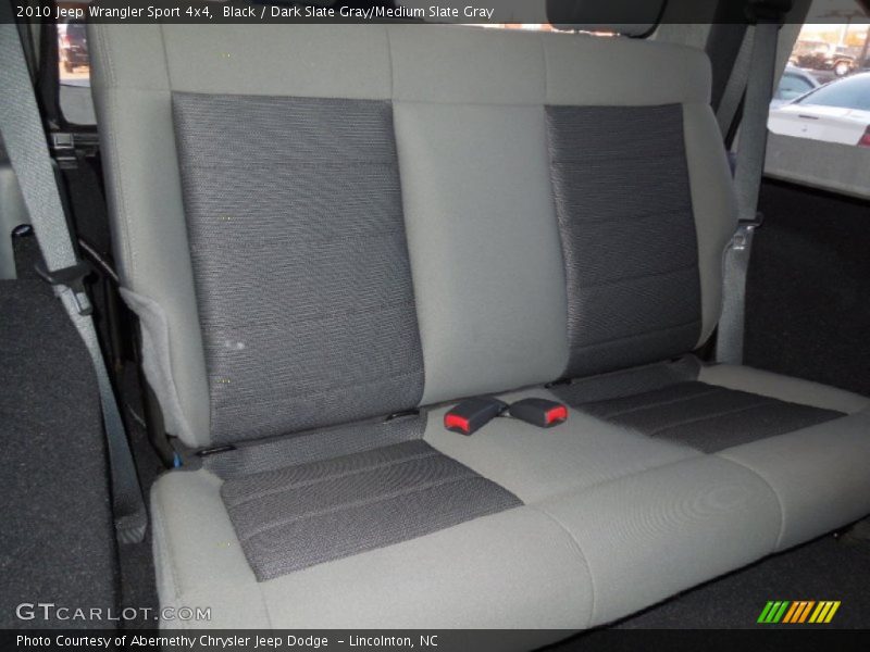 Black / Dark Slate Gray/Medium Slate Gray 2010 Jeep Wrangler Sport 4x4