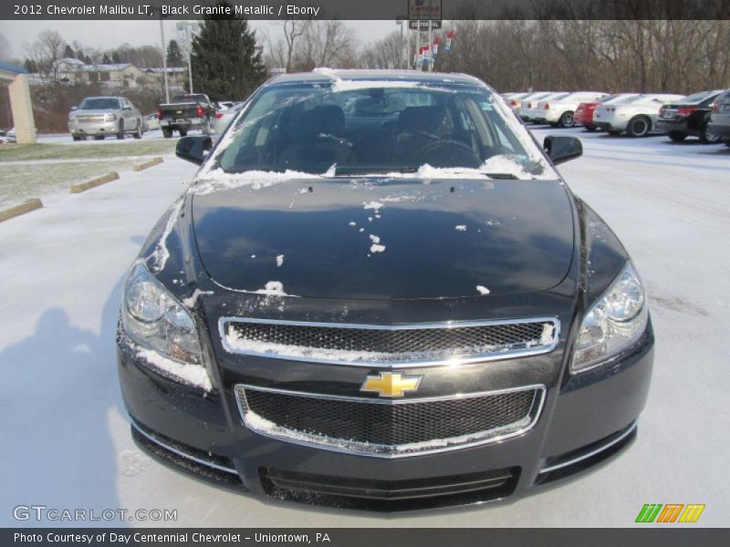 Black Granite Metallic / Ebony 2012 Chevrolet Malibu LT
