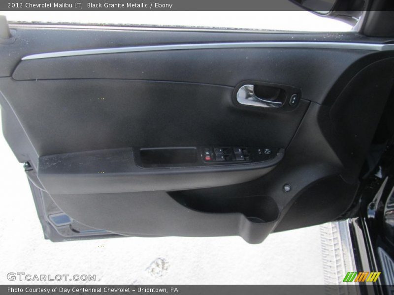 Black Granite Metallic / Ebony 2012 Chevrolet Malibu LT
