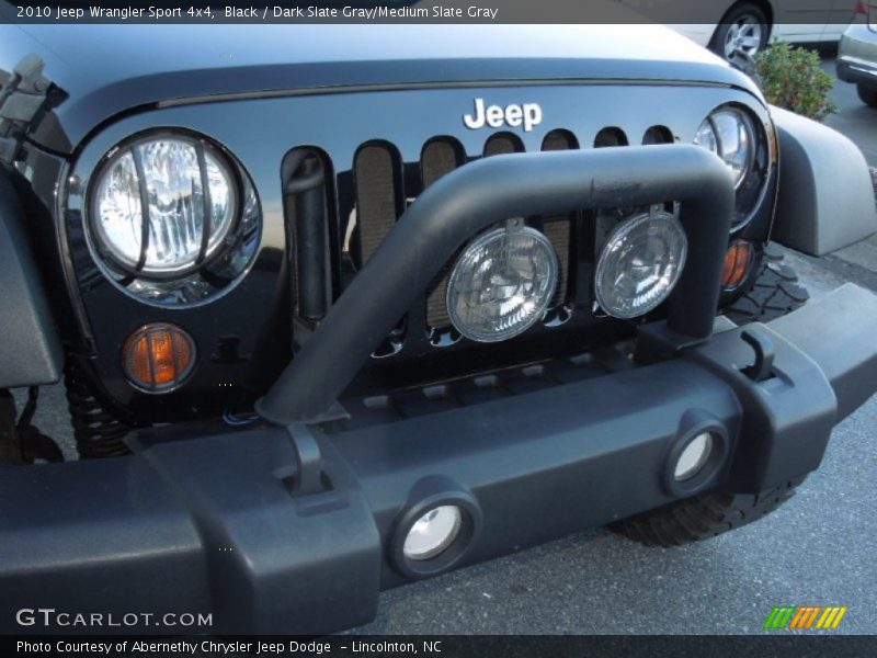 Black / Dark Slate Gray/Medium Slate Gray 2010 Jeep Wrangler Sport 4x4
