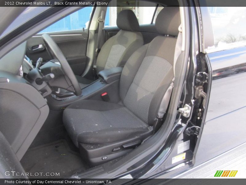 Black Granite Metallic / Ebony 2012 Chevrolet Malibu LT
