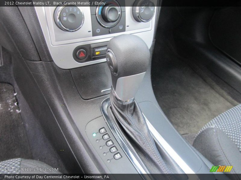 Black Granite Metallic / Ebony 2012 Chevrolet Malibu LT