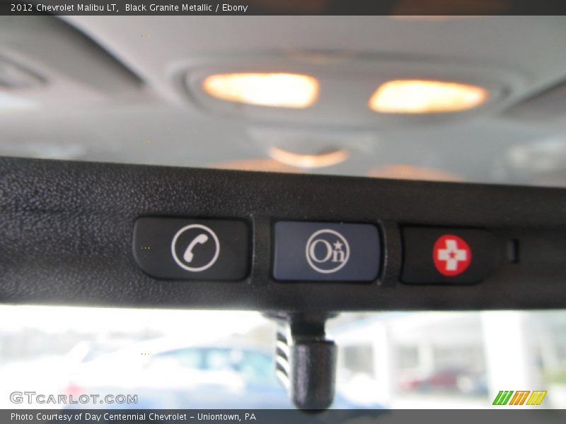 Black Granite Metallic / Ebony 2012 Chevrolet Malibu LT
