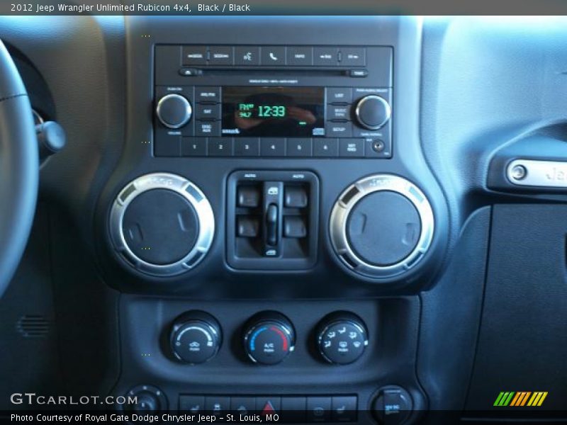 Black / Black 2012 Jeep Wrangler Unlimited Rubicon 4x4