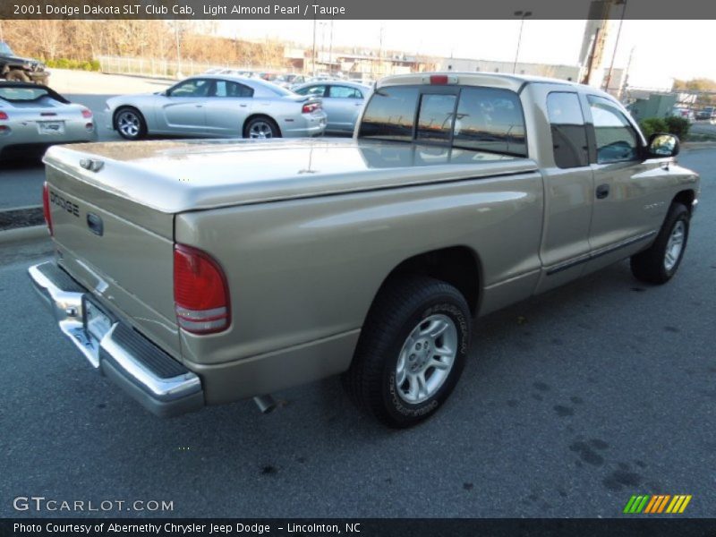 Light Almond Pearl / Taupe 2001 Dodge Dakota SLT Club Cab