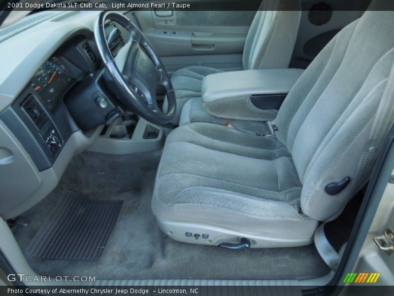 Light Almond Pearl / Taupe 2001 Dodge Dakota SLT Club Cab
