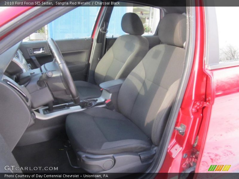 Front Seat of 2010 Focus SES Sedan