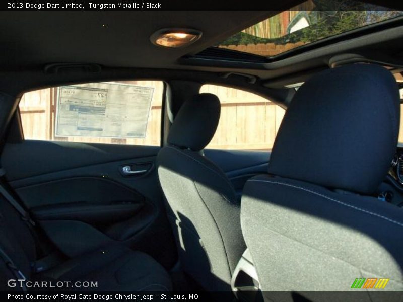 Tungsten Metallic / Black 2013 Dodge Dart Limited