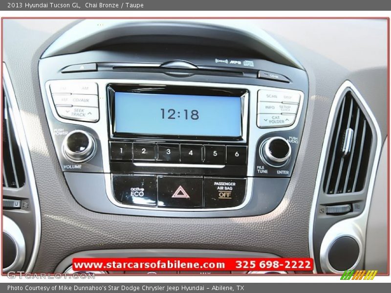 Chai Bronze / Taupe 2013 Hyundai Tucson GL