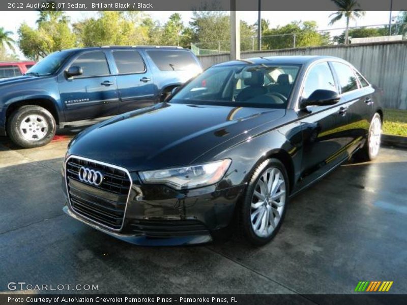 Front 3/4 View of 2012 A6 2.0T Sedan