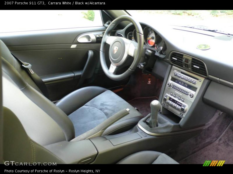 Carrara White / Black w/Alcantara 2007 Porsche 911 GT3