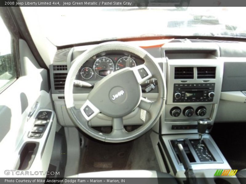 Jeep Green Metallic / Pastel Slate Gray 2008 Jeep Liberty Limited 4x4